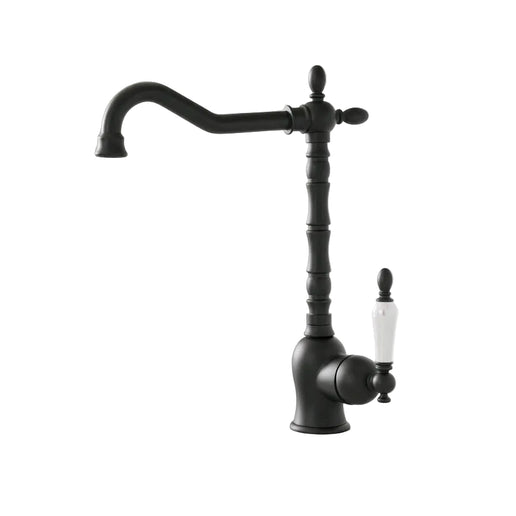 Rubinet kuzhine GPD Retro e zezë - MTE180-S