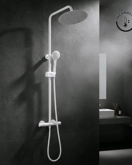 Mbajtes dushi i bardhë mat - Armix (termostat)