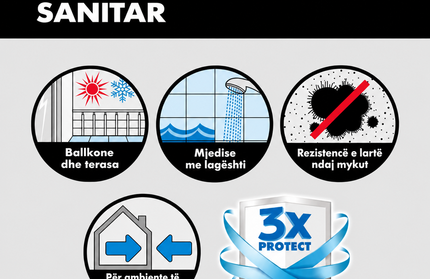 CERESIT CS 25 – Silikon sanitar transparent