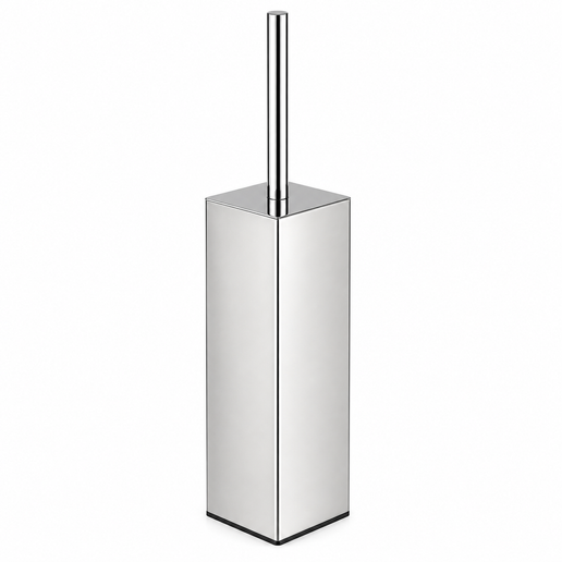 Brusha për WC inox katrore
