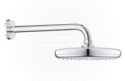 Kokë dushi + mbajtës GroheTempesta 210 mm