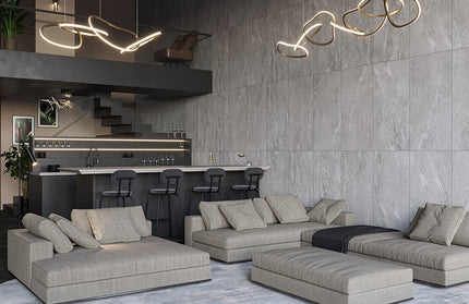 60x120cm Pllakë Tierra Grey