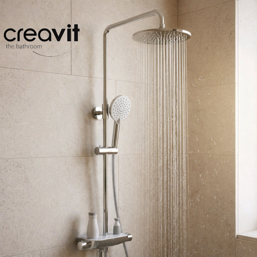 Sistem dushi Rain - Creavit (temostat)