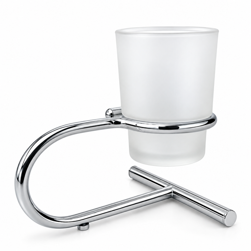 Mbajtës gote për brusha – Inox
