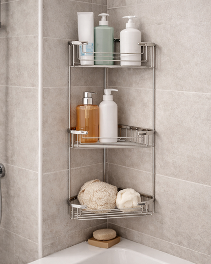 Mbajtëse shamponi inox 3/1 - GPD