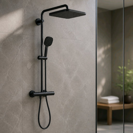 Mbajtës Grohe dushi termostatik black 266972431