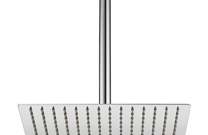 Kokë dushi 30x30 cm inox