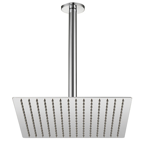 Kokë dushi 30x30 cm inox