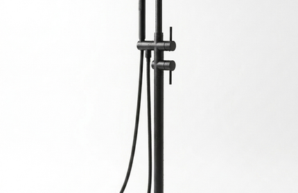 Rubineti për vaskë freestanding - (e zezë mat)