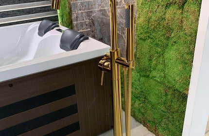 Rubineti për vaskë freestanding - Gold