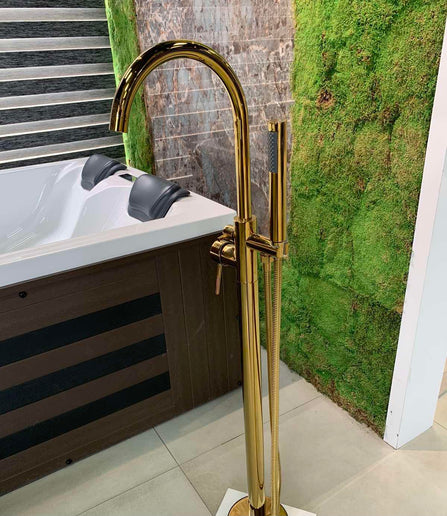 Rubineti për vaskë freestanding - Gold