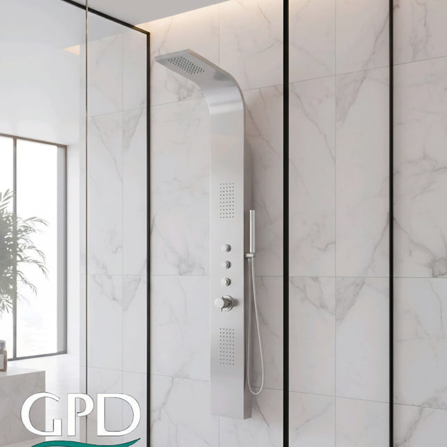 Mbajtës dushi GPD DSP08 - Krom