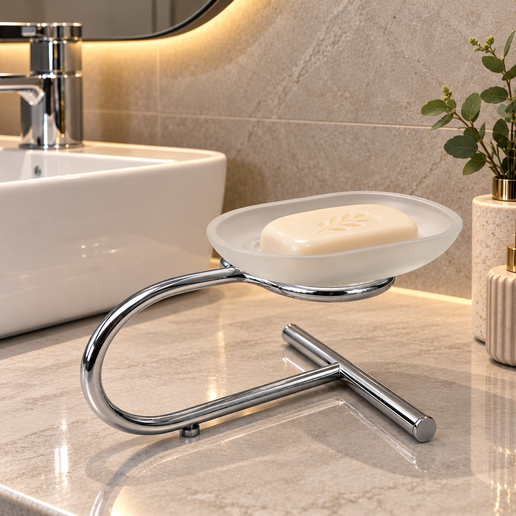 Mbajtës sapuni për banjo – Inox