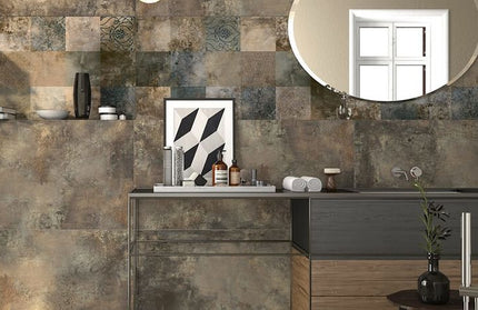 60×120cm Pllakë Underground Brown